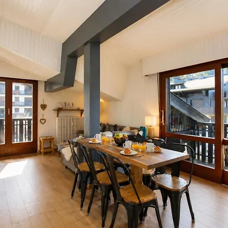 Superbe T3 En Face Du Brevent, Apartamento